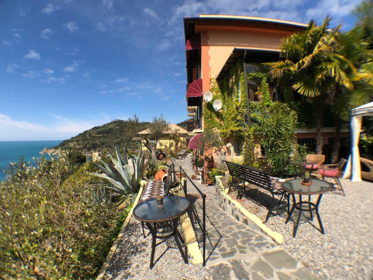 Hotel Villa Belvedere Bonassola Exterior foto