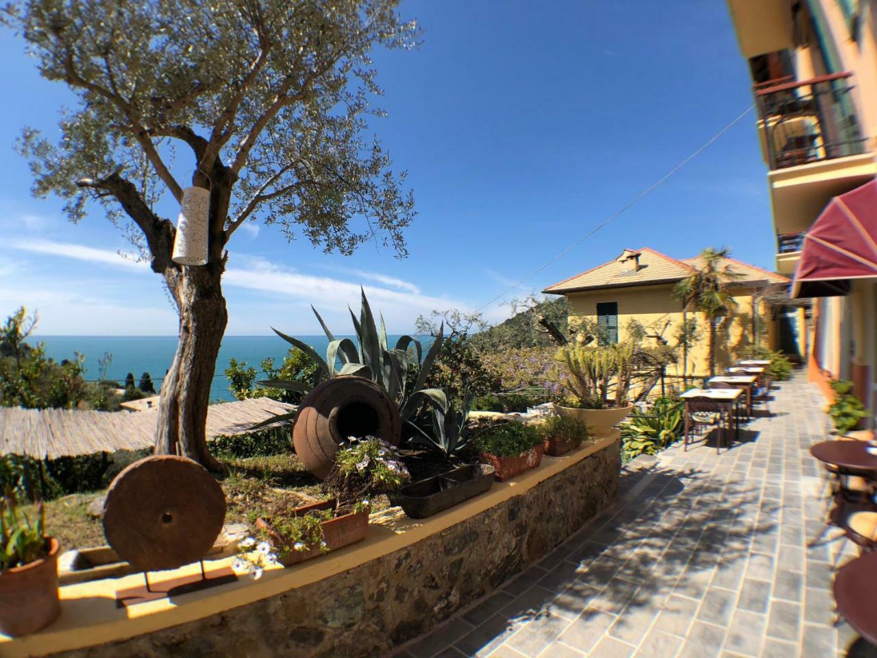 Hotel Villa Belvedere Bonassola Exterior foto