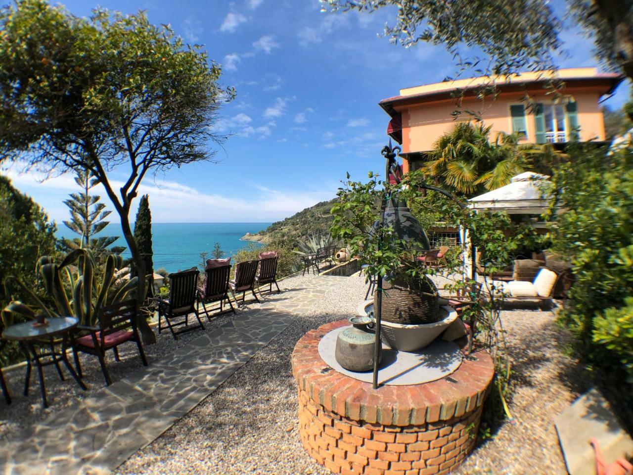 Hotel Villa Belvedere Bonassola Exterior foto