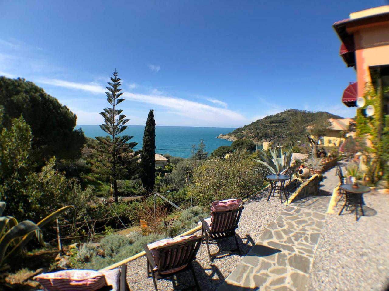 Hotel Villa Belvedere Bonassola Exterior foto